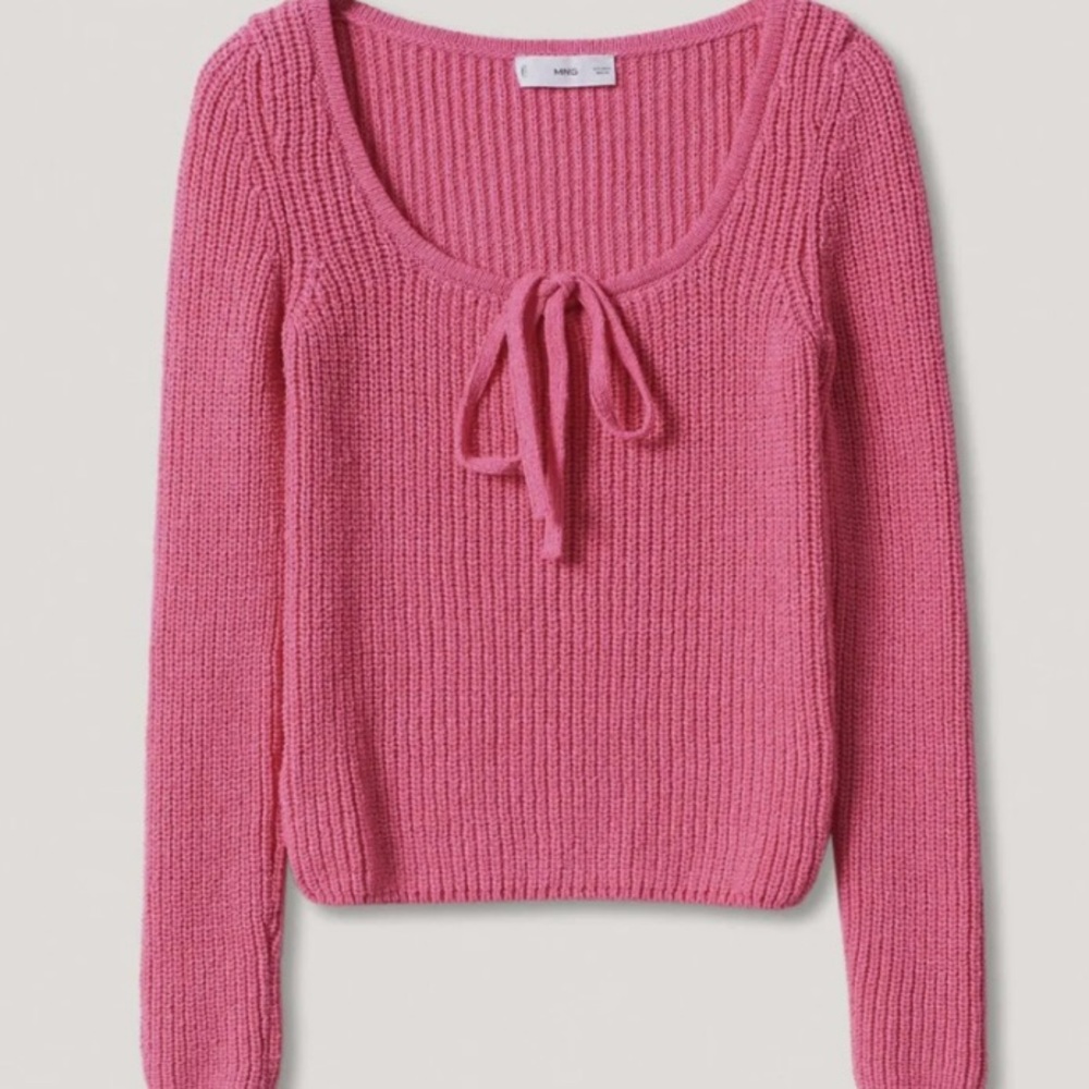 Bow Collar Sweater | Mango